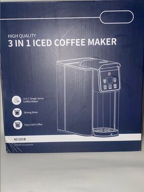 3-in-1 Iced Coffee Maker - Black